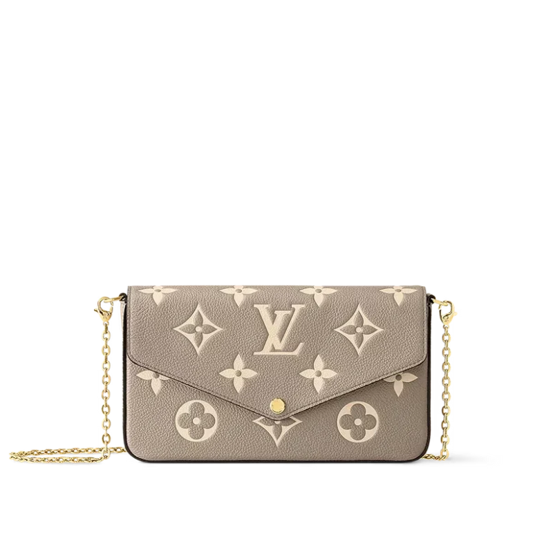 Louis Vuitton Felicie Pouch - Monogram Cream