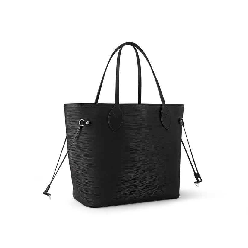 Louis Vuitton Neverfull MM - Black Epi Leather - Image 3