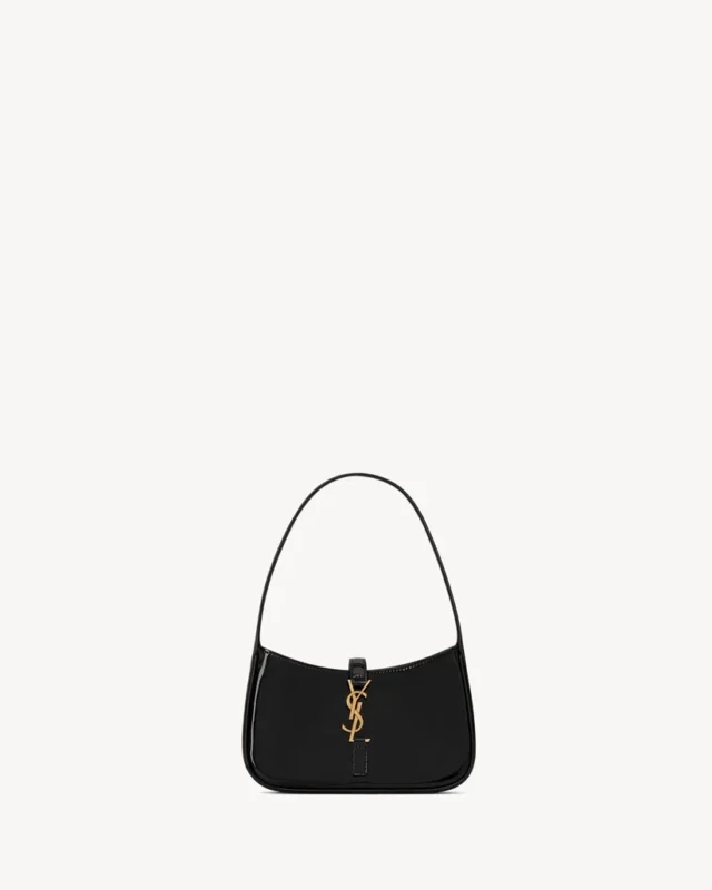 Saint Laurent Mini Le 5 à 7 - Patent Leather