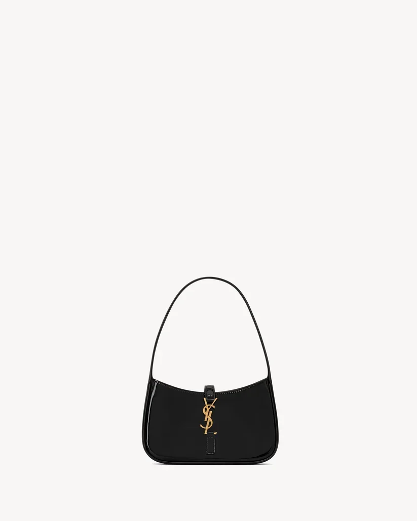 Saint Laurent Mini Le 5 à 7 - Patent Leather