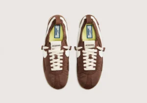 Alternative view of Nike x Jacquemus Moon Shoe - Dark Brown / White / Gum