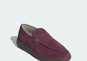 Alternative view of Adidas Handball Spezial Loafer - Burgundy / Dark Brown