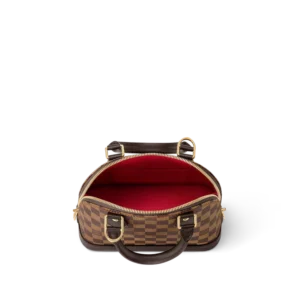 Alternative view of Louis Vuitton Alma BB - Brown Checkered