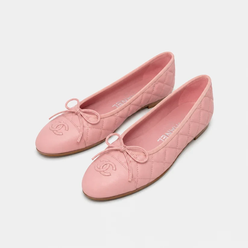 Chanel Ballet Flats - Baby Pink - Image 2