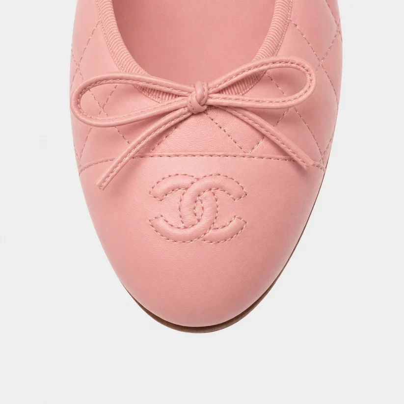 Chanel Ballet Flats - Baby Pink - Image 3