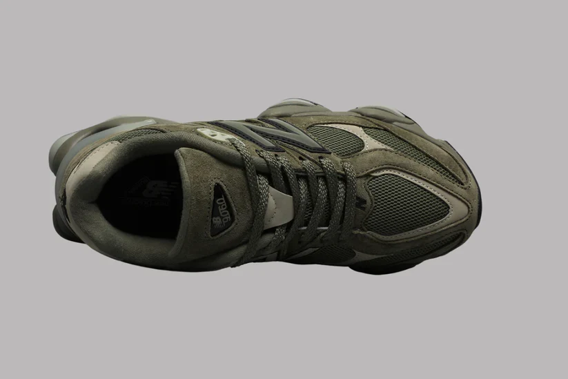 New Balance 9060 - Green Olive - Image 3