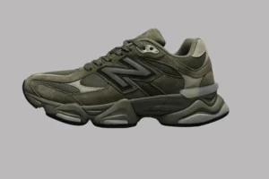 Alternative view of New Balance 9060 - Green Olive