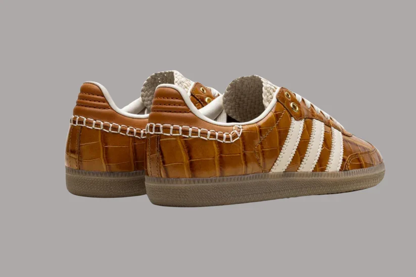 Adidas Samba x Wales Bonner - Brown / Gum Sole - Image 3