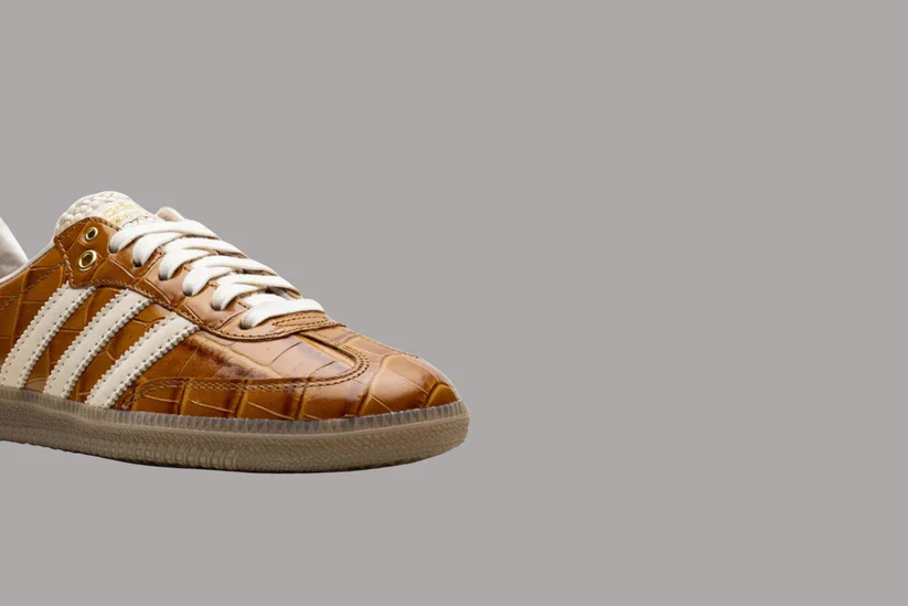 Adidas Samba x Wales Bonner - Brown / Gum Sole - Image 4