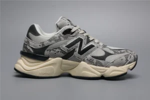 New Balance 9060 - Black Grey Snake Pattern SNA