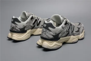 Alternative view of New Balance 9060 - Black Grey Snake Pattern SNA