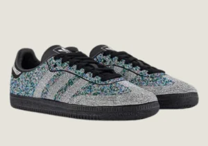 Alternative view of Adidas Samba OG - Rhinestone Rainbow