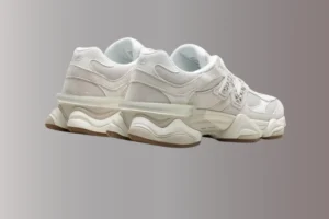 Alternative view of New Balance 9060 - Leopard Detail in Beige