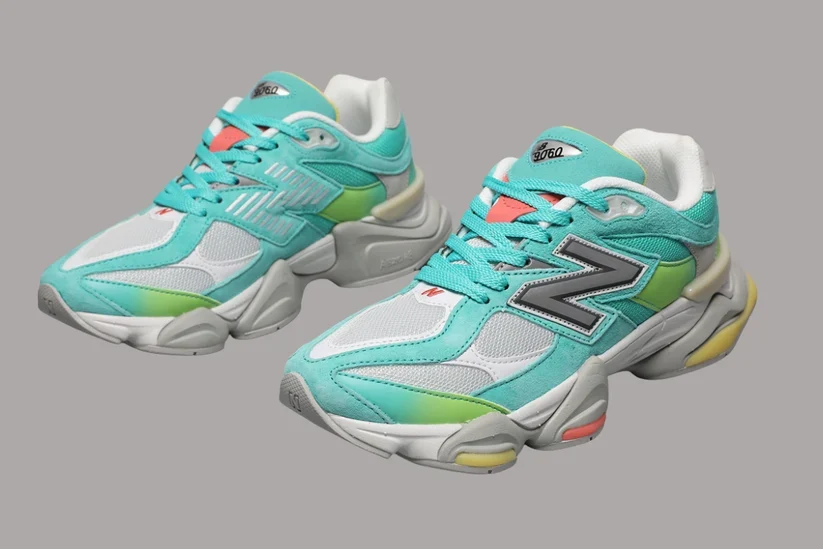 New Balance 9060 - Cyan Burst - Image 4