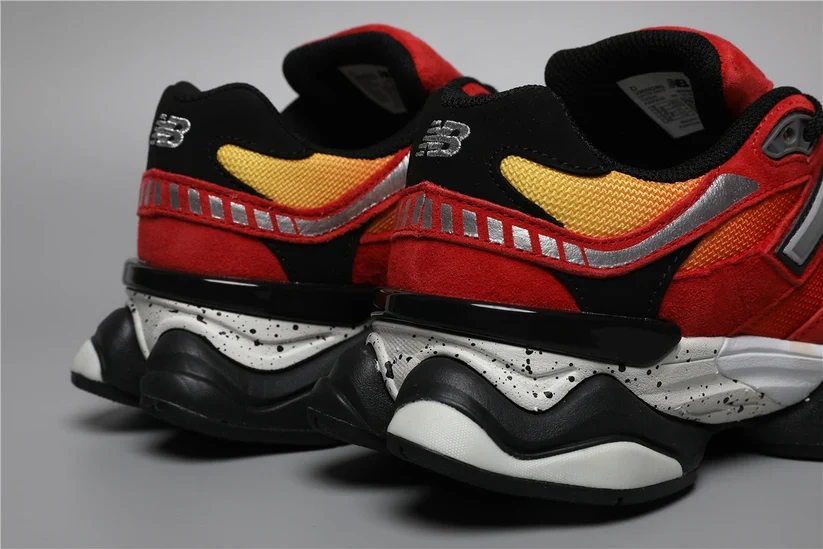 New Balance 9060 - Orange Red - Image 3