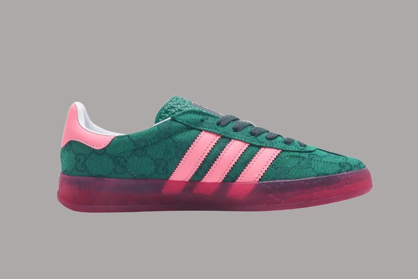 Adidas Gazelle Retro G - Pink & Green