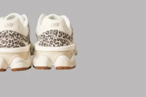 Alternative view of New Balance 9060 - Leopard
