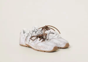 Alternative view of Miu Miu x New Balance 530 SL Runner - Leather (White)