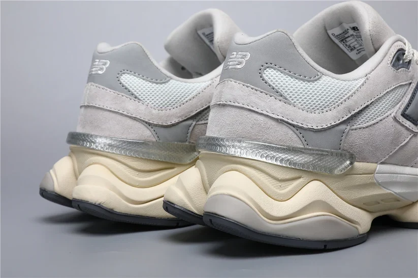 New Balance 9060-6 - Grey White - Image 3