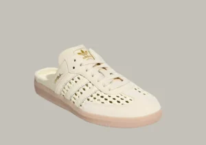 Alternative view of Adidas Samba OG Mule - White / Cream