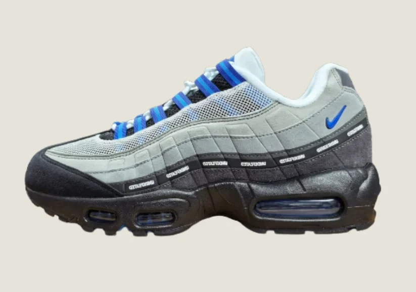 Nike Air Max 95 x Undefeated - Royal Blue - Image 5