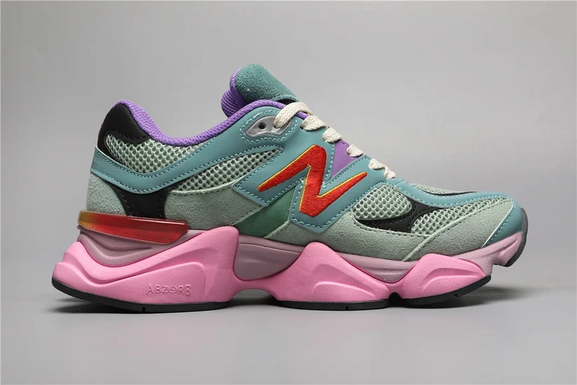 New Balance 9060 - Green / Pink
