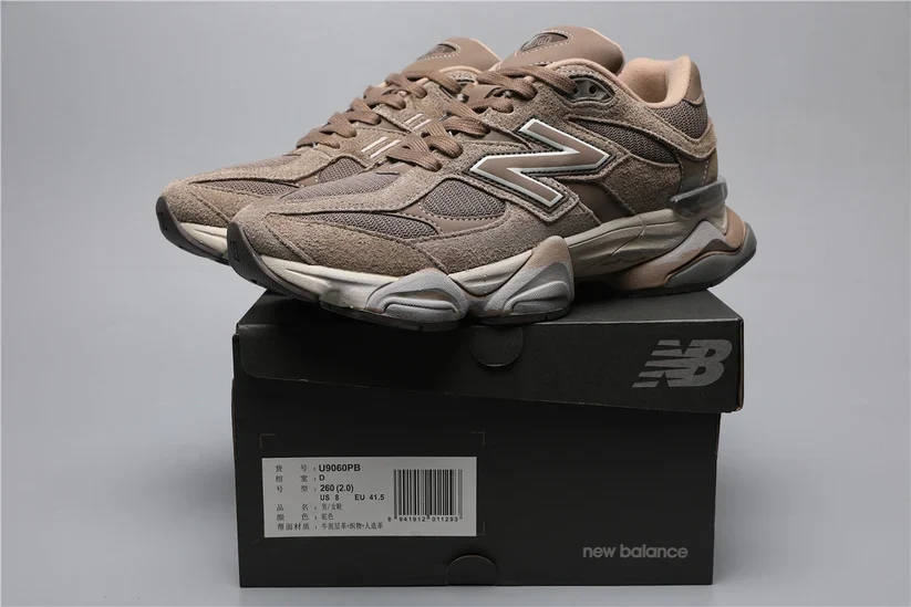 New Balance 9060 - Mushroom Brown - Image 3