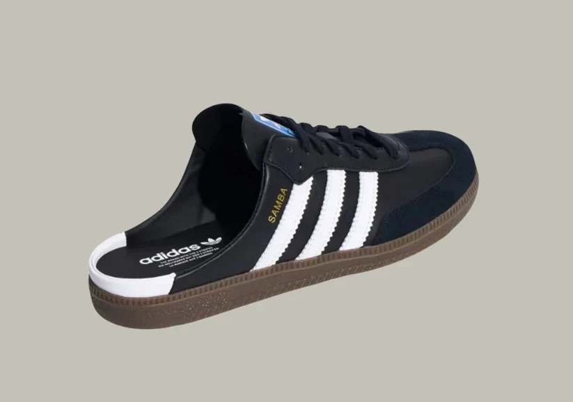 Adidas Samba OG Mule - Black / White - Image 2