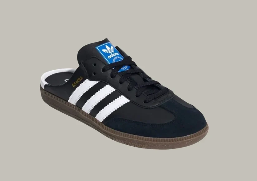 Adidas Samba OG Mule - Black / White - Image 5
