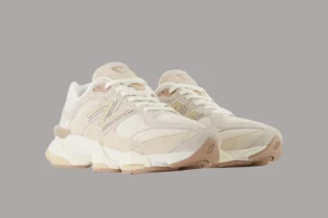 Alternative view of New Balance 9060 - Bisque With Sea Salt