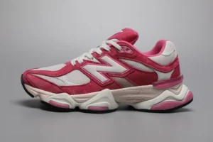 Alternative view of New Balance 9060 - Rose Red