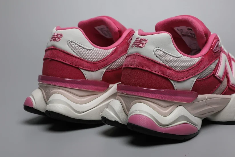 New Balance 9060 - Rose Red - Image 3