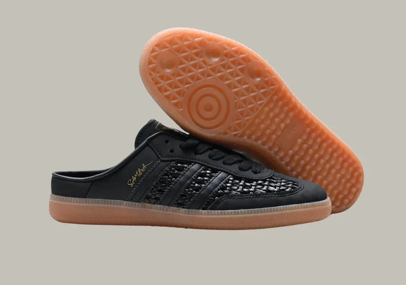 Adidas Samba OG Mule - Black - Image 4
