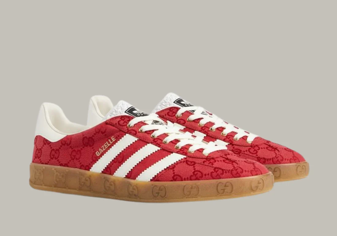 Adidas Gazelle Retro G - Monogram Red - Image 2