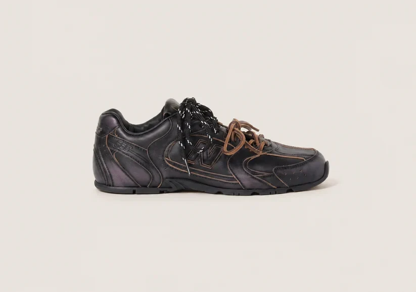 Miu Miu x New Balance 530 SL Runner - Leather (Black)