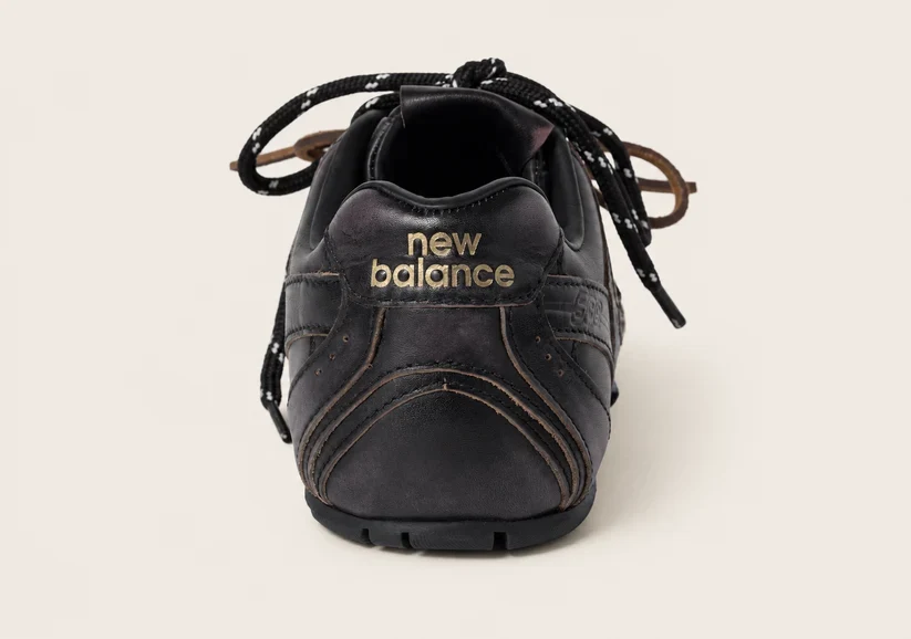 Miu Miu x New Balance 530 SL Runner - Leather (Black) - Image 3