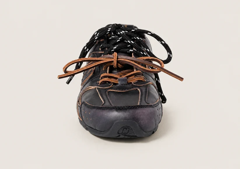 Miu Miu x New Balance 530 SL Runner - Leather (Black) - Image 4