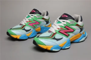 Alternative view of New Balance 9060 - White / Green