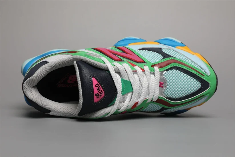 New Balance 9060 - White / Green - Image 4