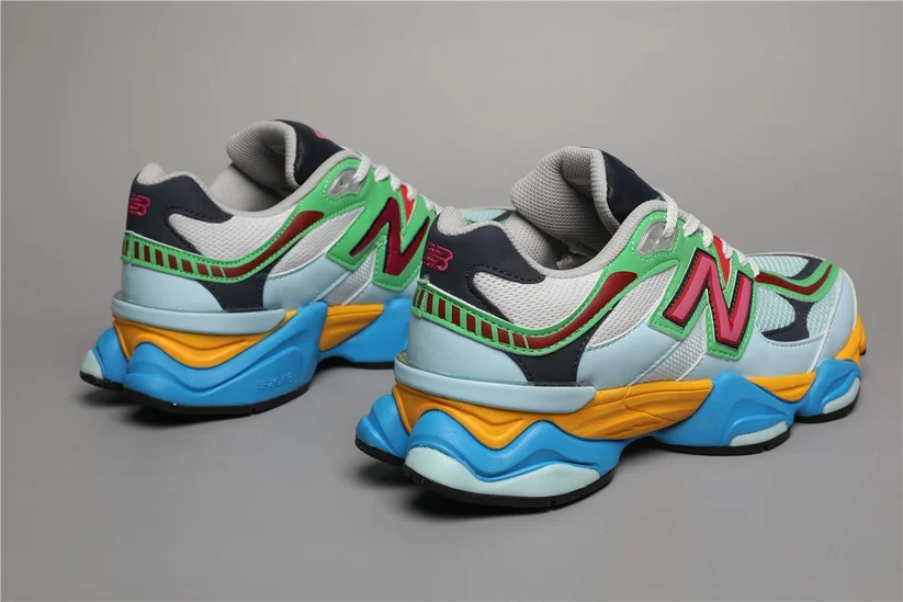 New Balance 9060 - White / Green - Image 3